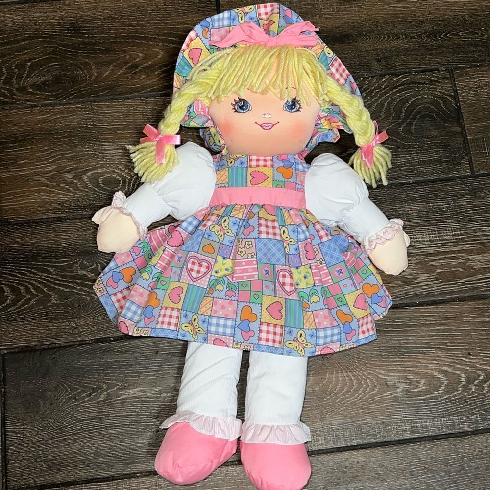 Sweetie Mine Rag Doll
Vintage 1995,  20" .